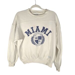 Vintage Gear for Sports Miami University crew neck sweater size medium unisex